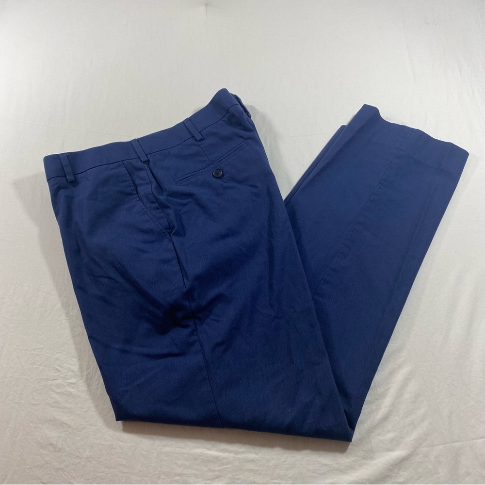 Jos. A. Bank pants men’s 34-32 Tailored Blue pants dress pants pockets
